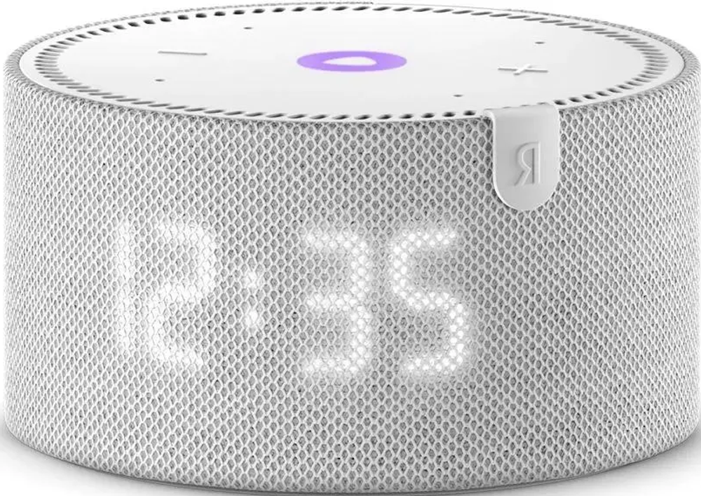 Умная колонка Яндекс Станция Мини с часами с Алисой gray