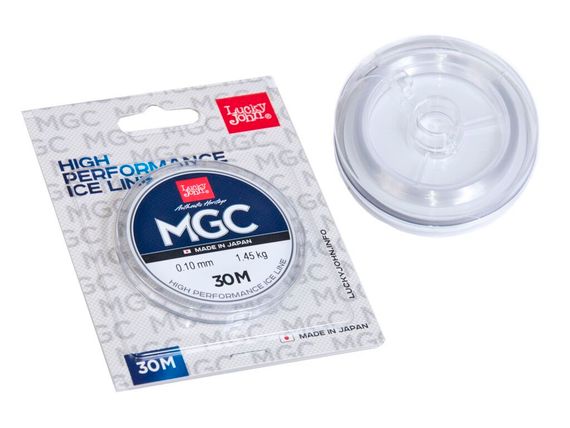 Леска монофильная зимняя Lucky John MGC 30 м, 0,10 мм