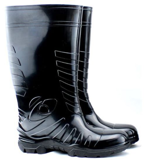 Сапоги ПВХ с МП цв.черный "Дарина" Д23-КЩС S
