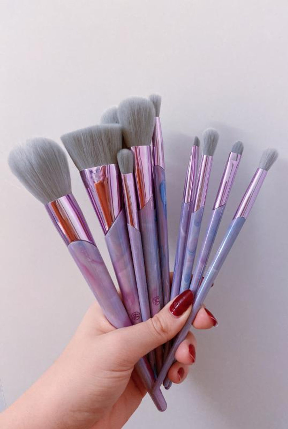 BH Cosmetics Lavender Luxe 11 Piece Brush Set