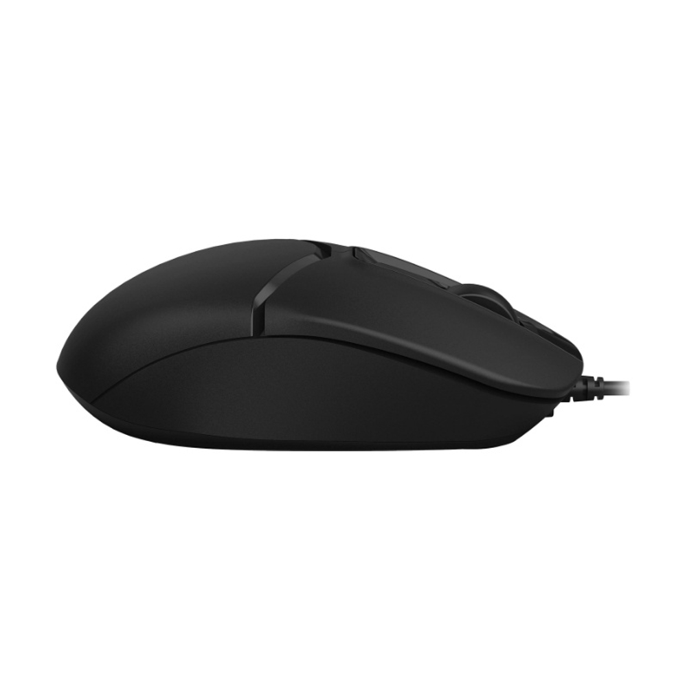 Мышь A4Tech Fstyler FM12S, черная, USB, Бесшумная