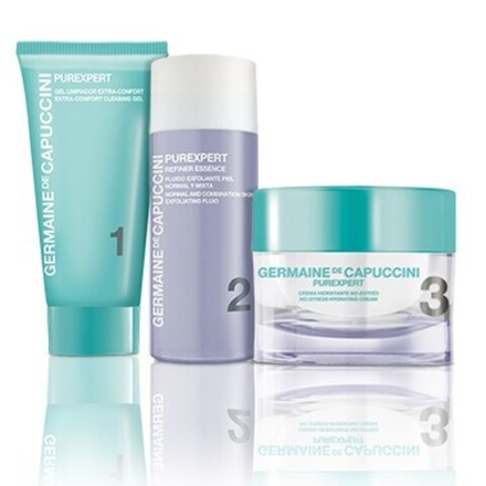 GERMAINE DE CAPUCCINI GERMAINE DE CAPUCCINI PurExpert Set 1-2-3 Norm-Comb Skin