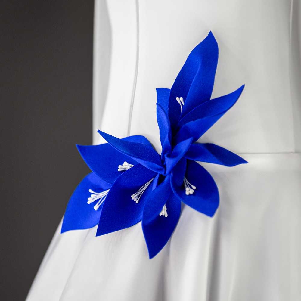 цветы из ткани