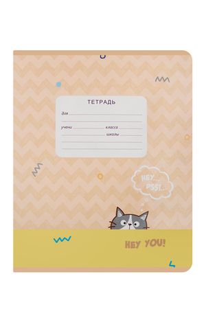 Тетрадь 18л., клетка BG "Hey you!" 4