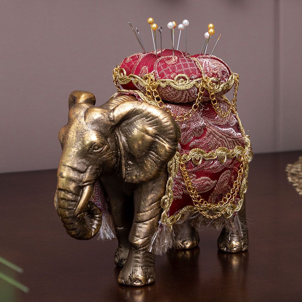 Игольница Слон Бронза Каледония