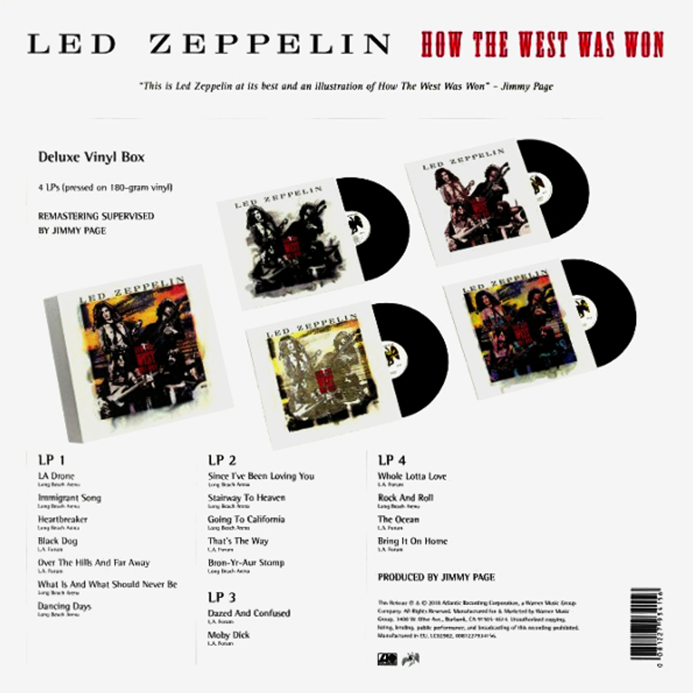 Led Zeppelin / How The West Was Won (4LP)