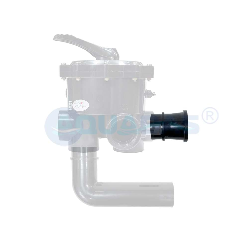 Патрубок прямой подсоединения 6-позиционного бокового вентиля Gemas 2" (0221502321)