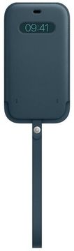 Чехол Apple Leather Sleeve with MagSafe for iPhone 12 Pro Max " балтийский синий"