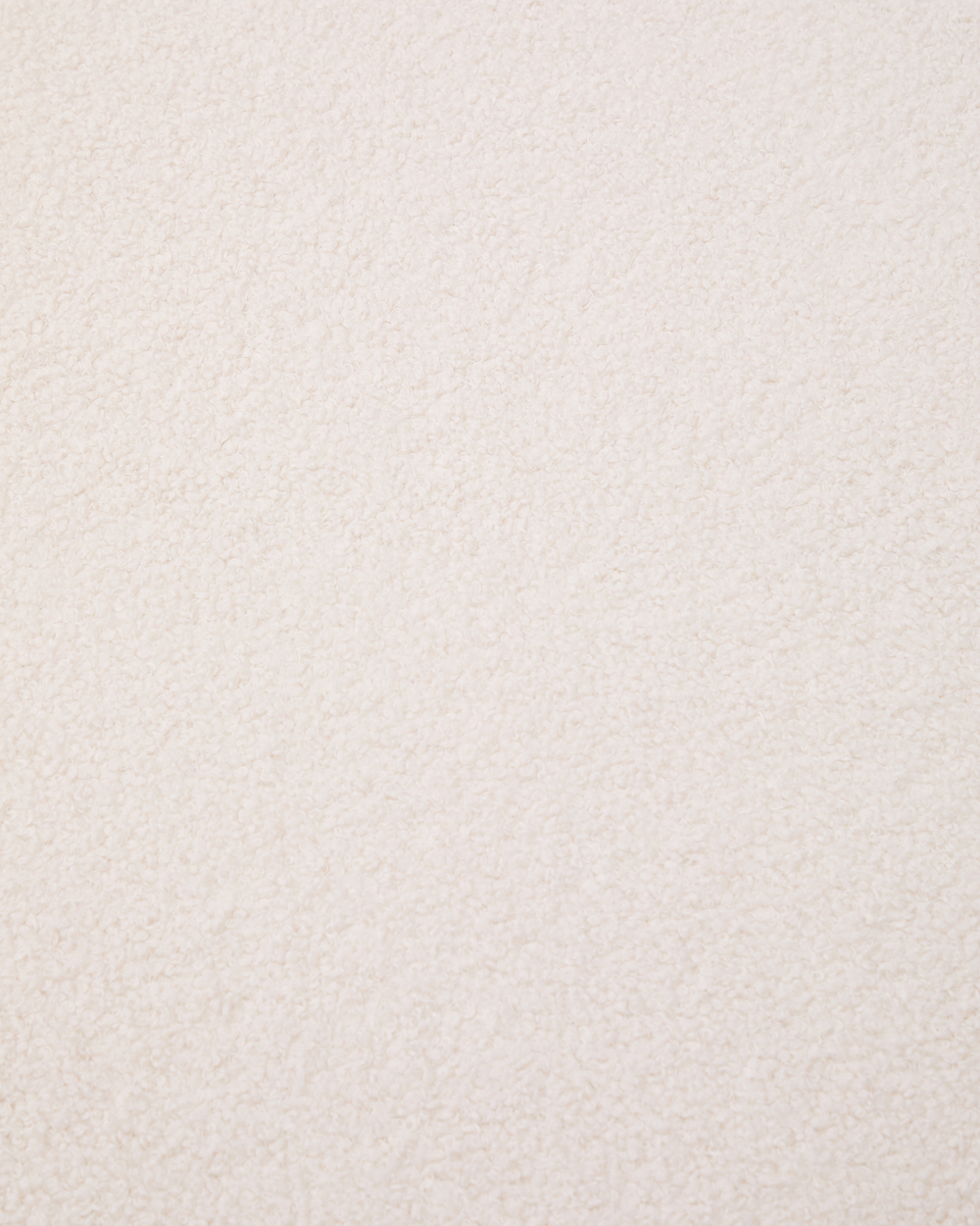 Чехол на пуф Kaeli из экрю букле Ø 90 см