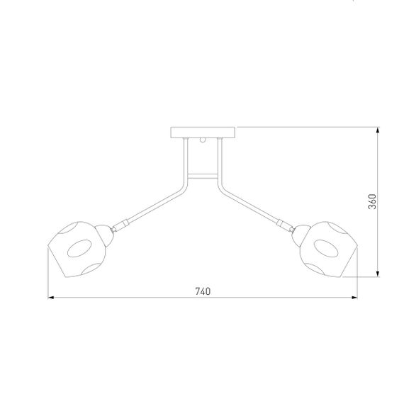 Потолочная люстра Eurosvet Marci 30164/8 хром