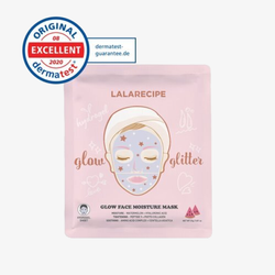 LALARECIPE Маска для лица гидрогелевая для сияния и увлажнения кожи