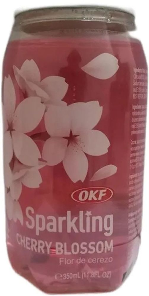 Газированный напиток OKF Sparkling Cherry Blossom &quot;Вишня&quot; 0.35л - 24шт