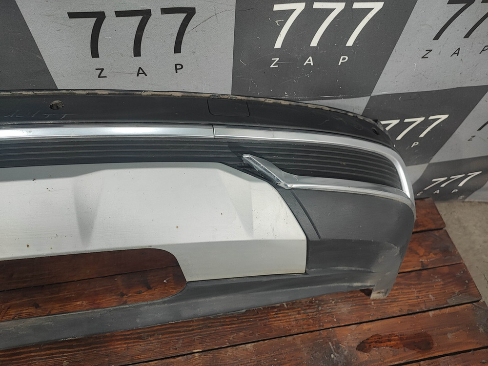Юбка заднего бампера Audi Q7 (4M) 19-нв Б/У Оригинал 4M0807521J