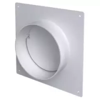 Соединитель с обратным клапаном и накладной пластиной пластик D100 10SKNPO ERA