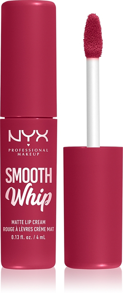 NYX Professional Makeup Smooth Whip Matte Lip Cream - Бархатистая разглаживающая помада, 4 ml