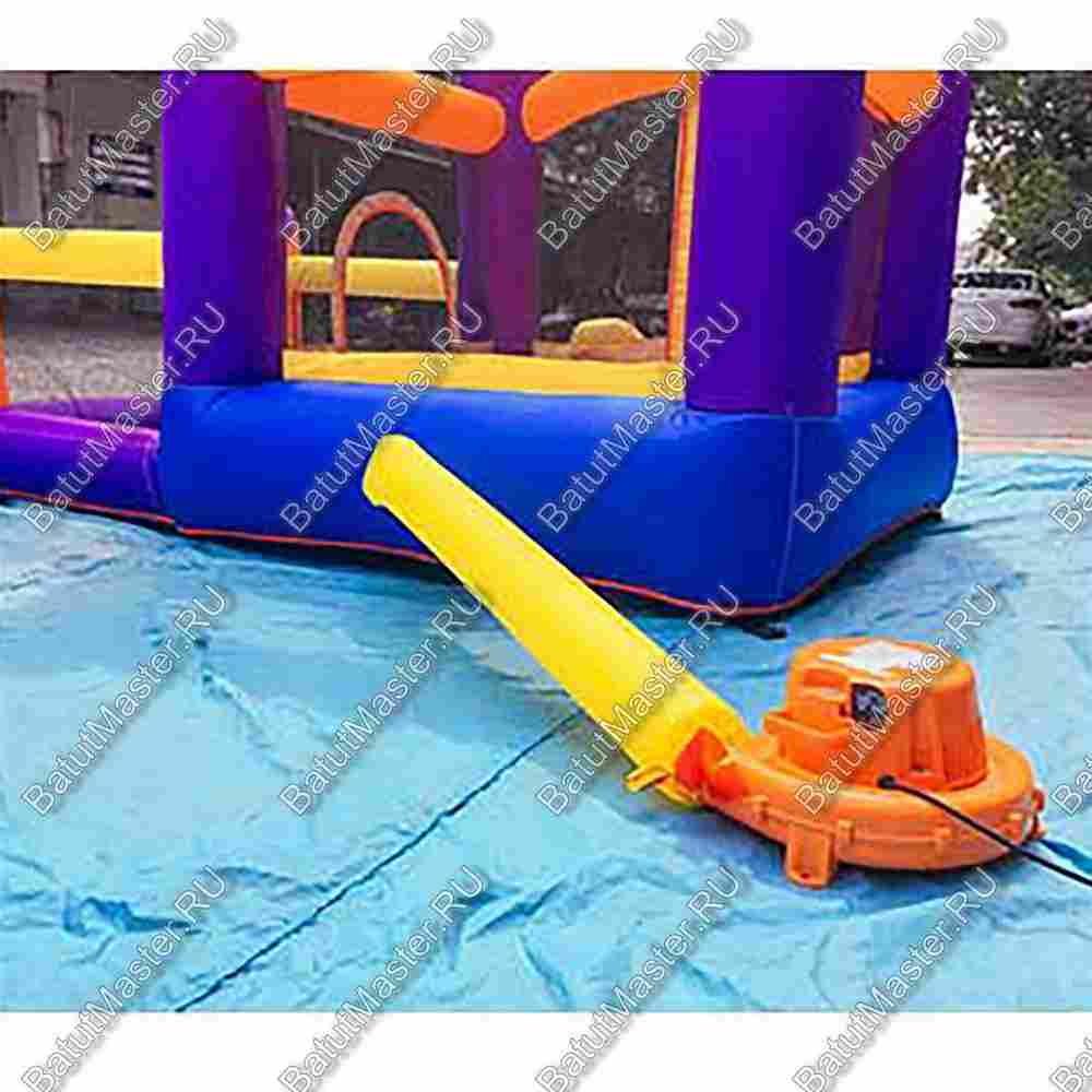 Коммерческий надувной батут "Сладкое королевство" 4*3*2,6 м