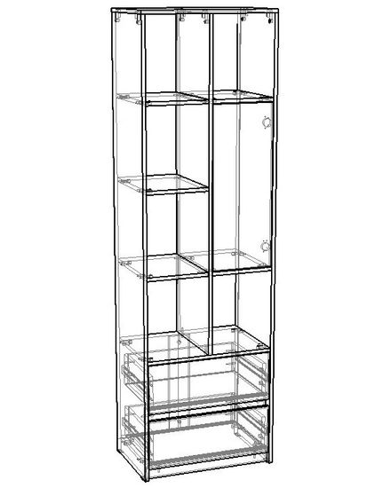 Шкаф ГРАНД-ЛАВОРО-19 правый