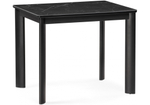Керамический стол Woodville Кина 90(130)х65х76 shakespeare black, черный
