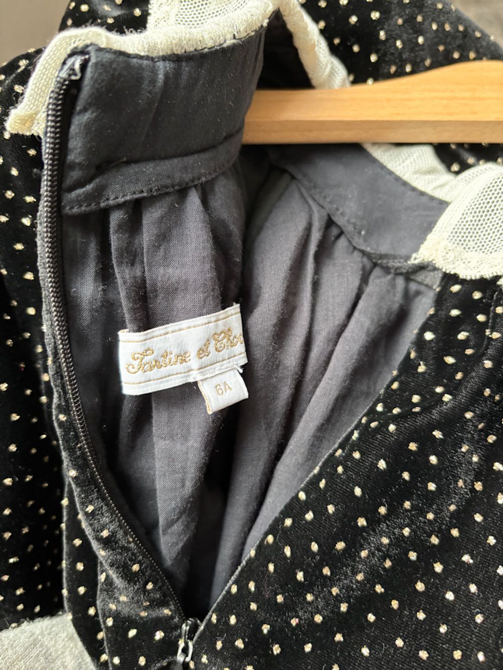 Бархатное платье Tartine et Chocolat, 116