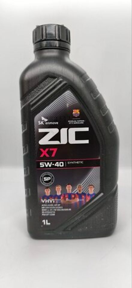 Масло мотор. R ZIC X7 5W-40 1lt