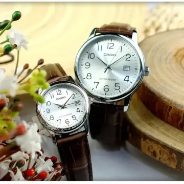 Парные часы Casio Standard: MTP-V002L-7B2 и LTP-V002L-7B2