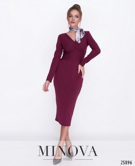 Платье 1117-марсала Minova Фото 2