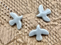 Бусина Птица 42мм, керамика