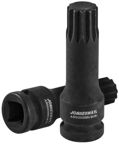 AN010202B Торцевая насадка 1/2"DR M18x78 мм. для задней ступицы автомобилей VAG