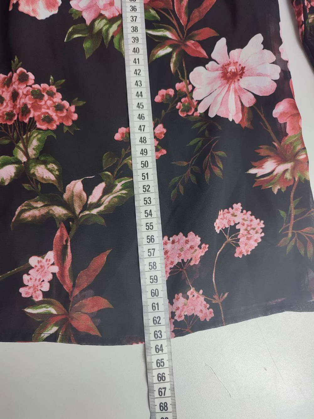 Блузка INCITY с цветочным принтом 44 размер