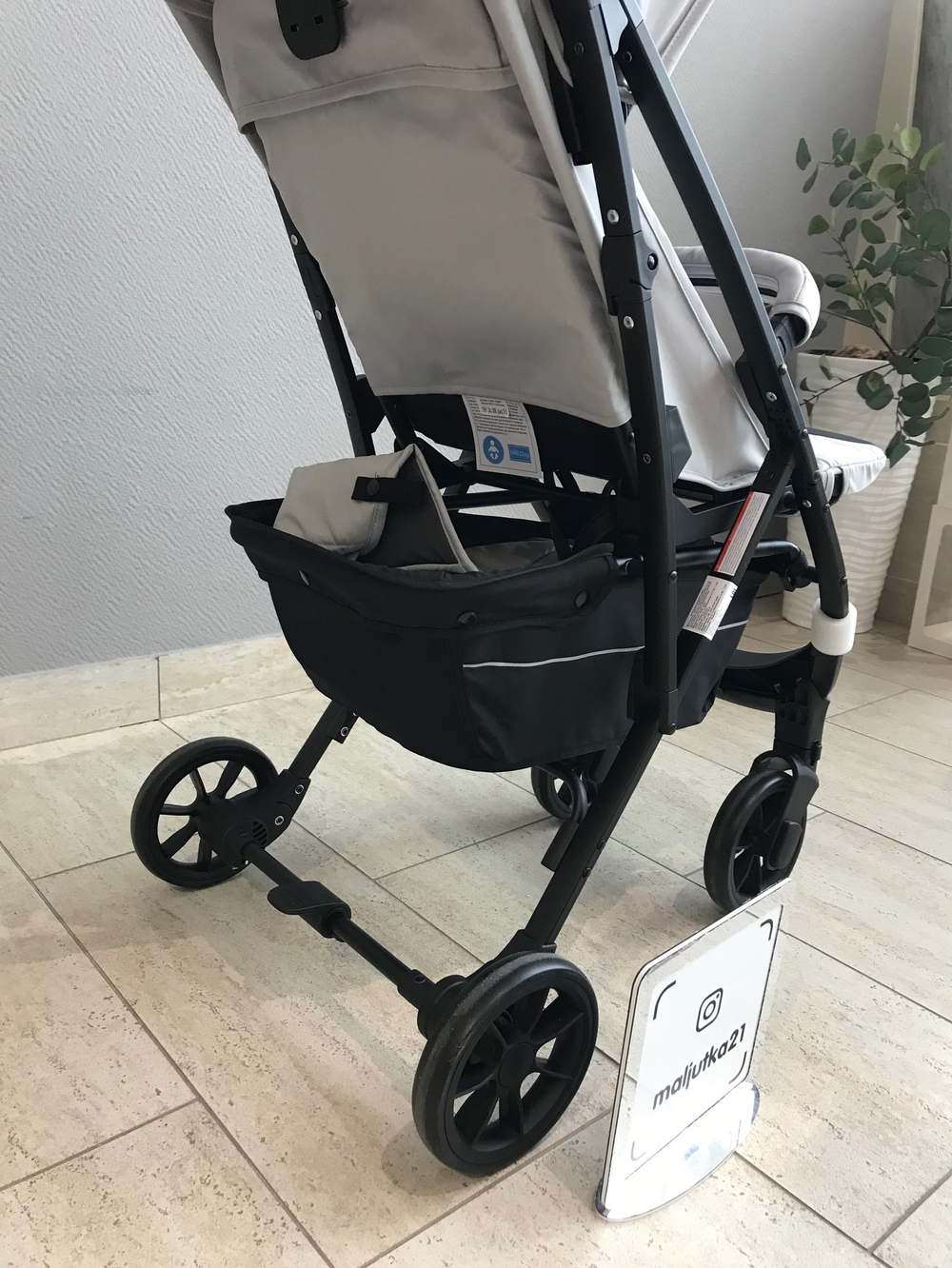 Коляска детская RANT "LARGO" RA054 Silver Grey 2024