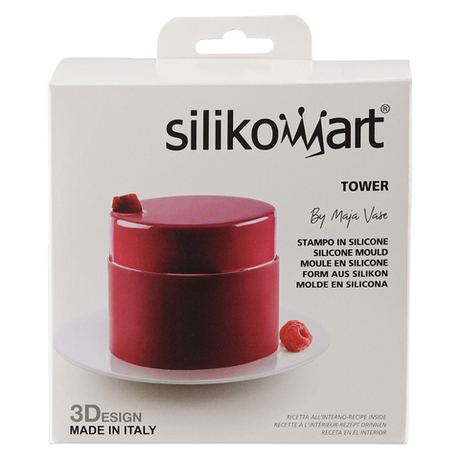 Форма для приготовления пирожного Silikomart Tower 12х10см силиконовая