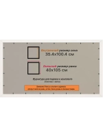 Рамка 35x100 для постера и фотографий