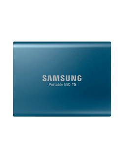 Твердотельный накопитель SSD Samsung T5 External 500Gb BLUE USB 3.1 (MU-PA500B/WW) 1year
