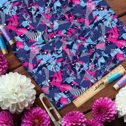 Ткань барби иглы разбитого яркого стекла