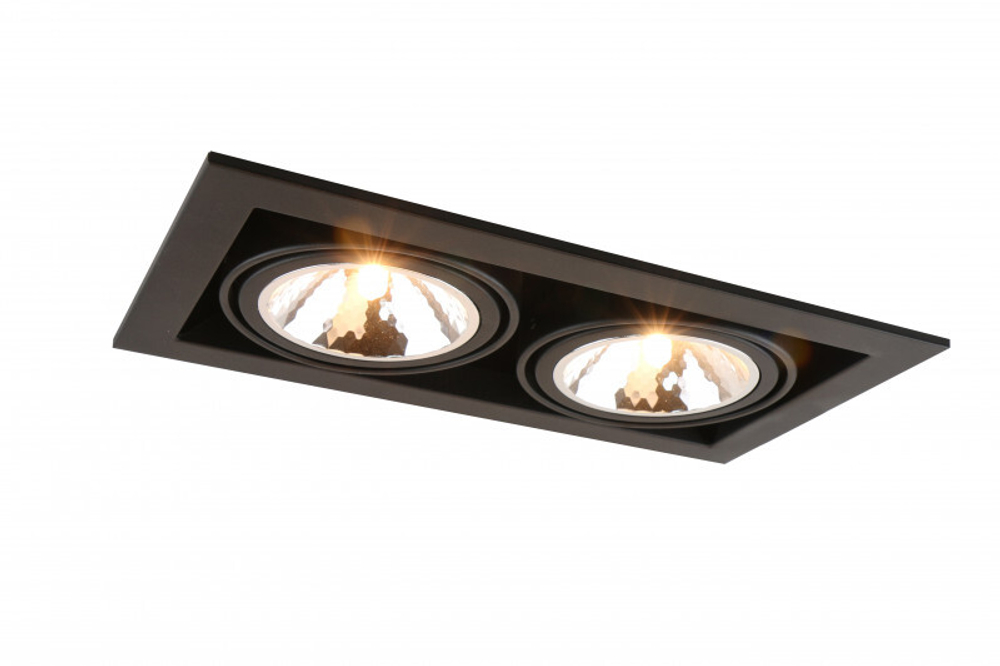 Встраиваемый светильник Arte Lamp A5949PL-2BK