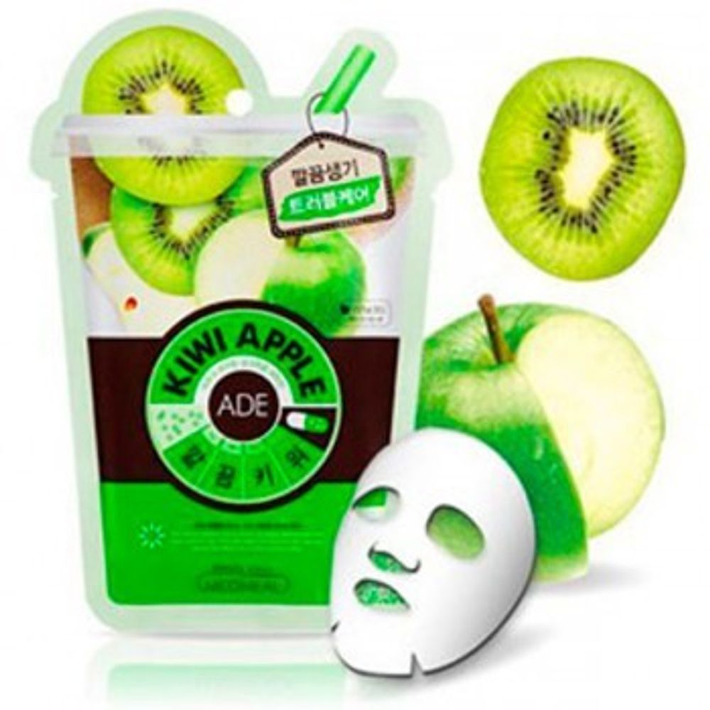 Mediheal Kivi Apple Ade Mask маска для лица для проблемной кожи с экстрактом киви и яблока