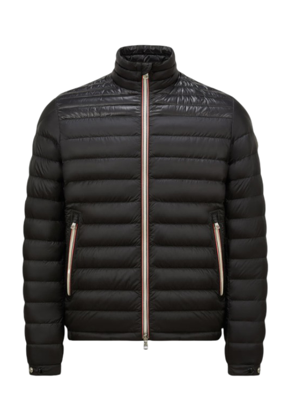 Пуховик Moncler Daniel короткий чёрный — оригинал из Италии