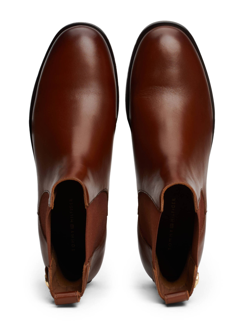 Кожаные челси Tommy Hilfiger - коричневый(FW0FW08184)
