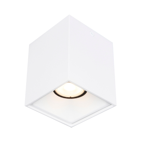 ST168.502.01 Светильник потолочный Белый GU10 1*50W IP20 L82,5xW82,5xH104 220V Без ламп Накладные светильники