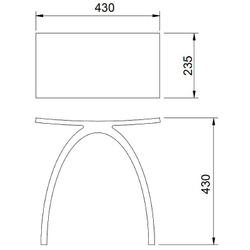 Стульчик для ванной Abber Kristall AT1739Emerald Зеленый