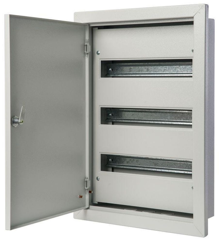 Корпус встраиваемый ЩРВ-54 550х430х120 54мод. IP31 метал. DEKraft 30109DEK Корпус встраиваемый ЩРВ-54 550х430х120 54мод. IP31 метал. DEKraft 30109DEK