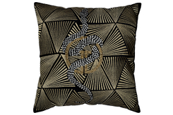 Подушка декоративная 45x45 Garda Decor Антик черная