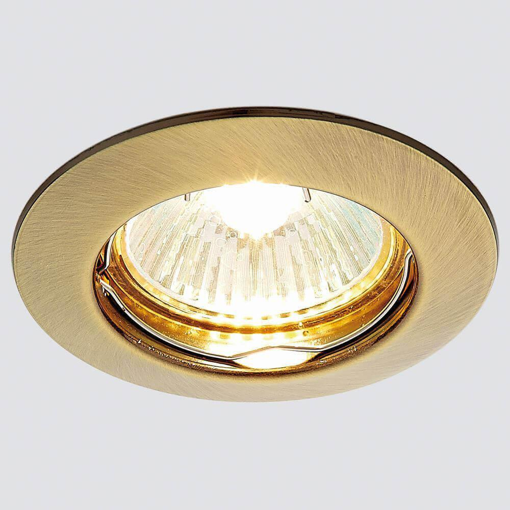 Встраиваемый светильник Ambrella Light Classic 863A GD