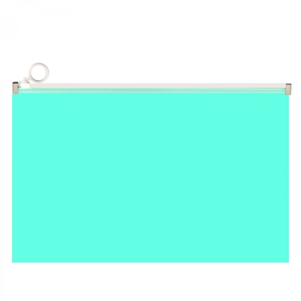 ZIP-LOCK пакет на молнии 320*245*25 мм, Alingar, A4, 180 мкм, непрозрачный, глянец, бирюзовый