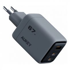 Cетевое зарядное устройство Aukey Comet Mix 67W (PA-C3) Grey