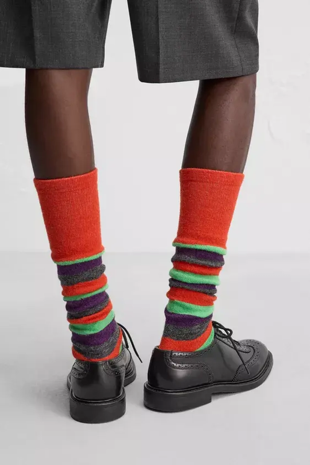 ZARA X HARRY LAMBERT НОСКИ В ПОЛОСКУ, РАЗНОЦВЕТНЫЙ