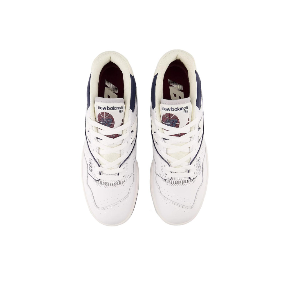 Кроссовки New Balance 550 'White Indigo Burgundy' BB550PWB