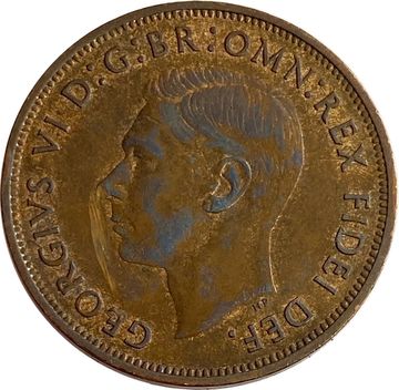 1 пенни 1949 Великобритания