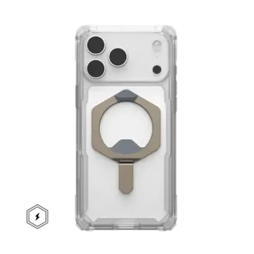 UAG Plasma XTE with MagSafe Series Case for Apple iPhone 17 Pro Max Clear/Titanium (Прозрачный)