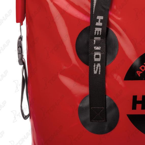 Гермосумка 80л (ПВХ, красный/черный) (HS-GS-80-RB) Helios